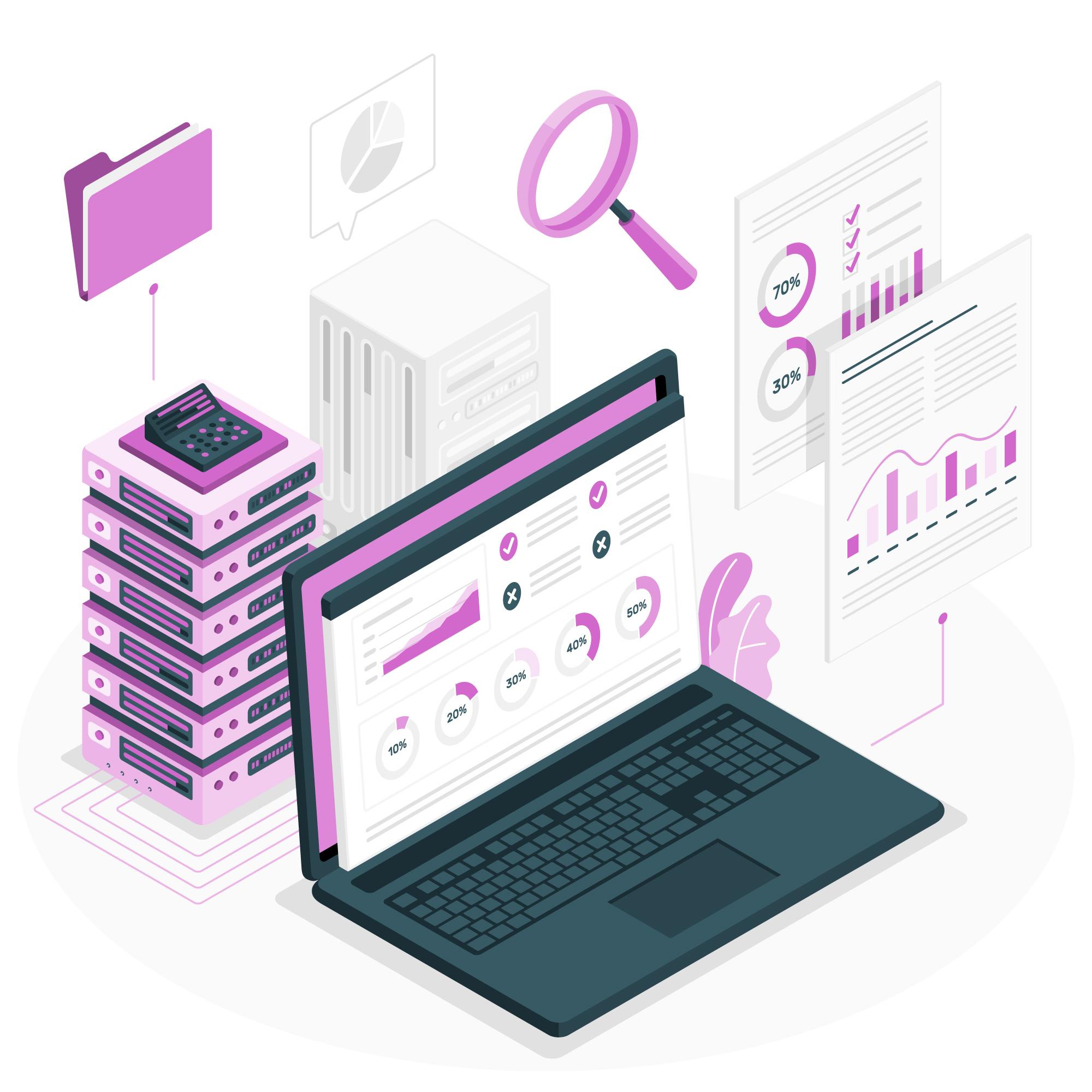 Enterprise data management illustration