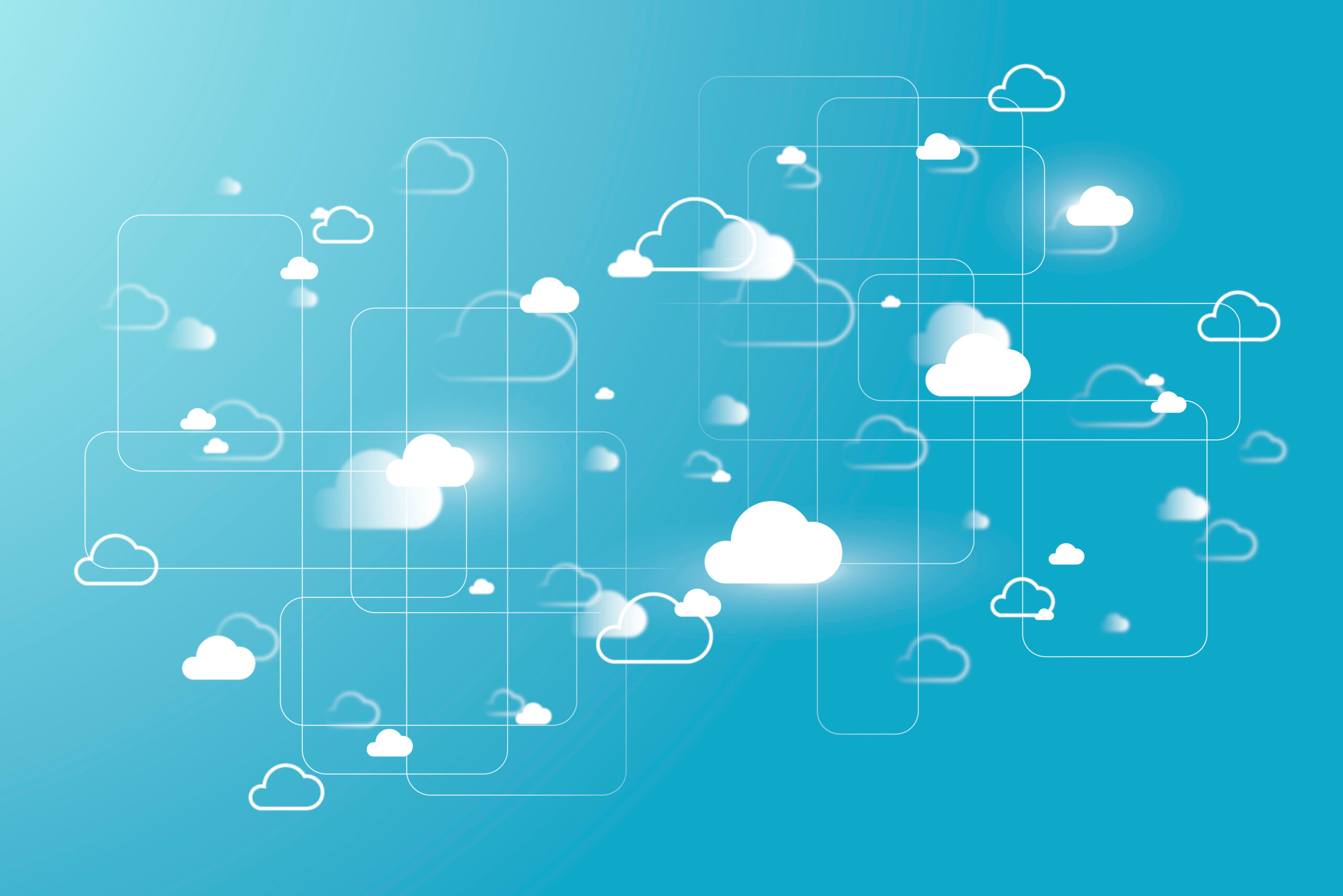 Darksn Pimcore Cloud-Lösung Illustration