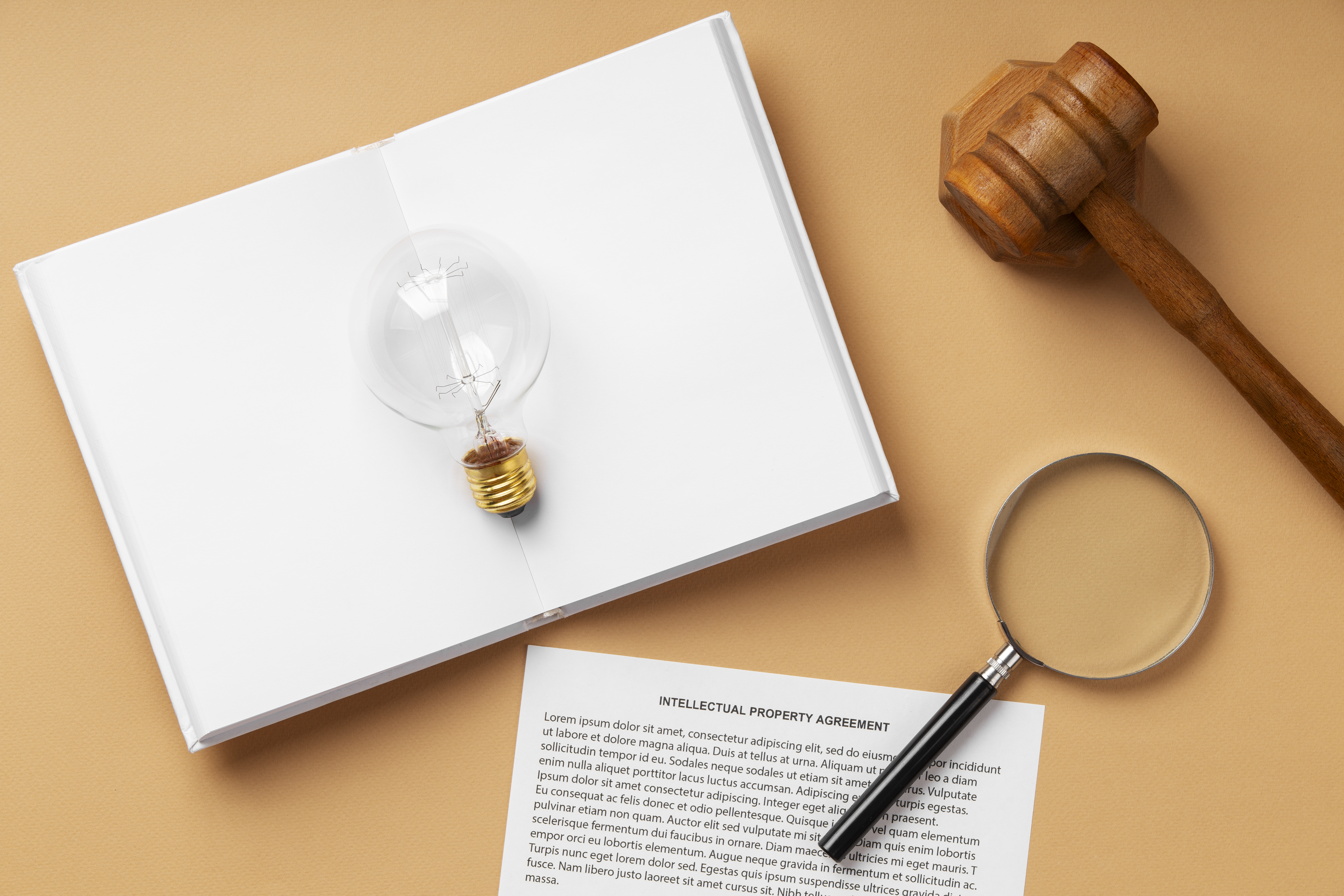Still life representing World Intellectual Property Day